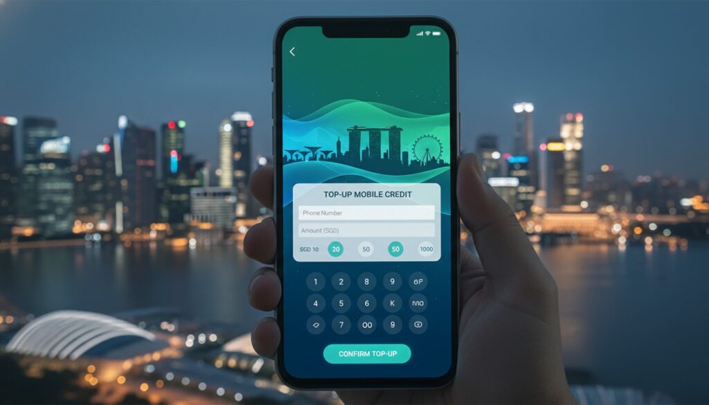 5 Easy Ways to Top Up Your Singapore Mobile Credit Instantly